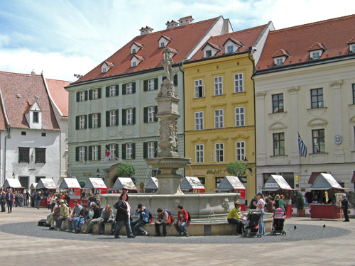 Maximilian Fountain, Bratislava Slovak Republic