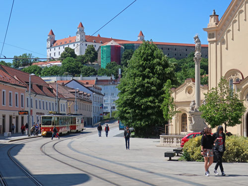 Public Transit in Bratislava Slovakia